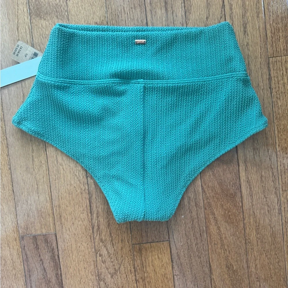 Victoria's Secret PINK Crinkle High-Waist Shortie Bikini Bottom - Picture 2 of 4